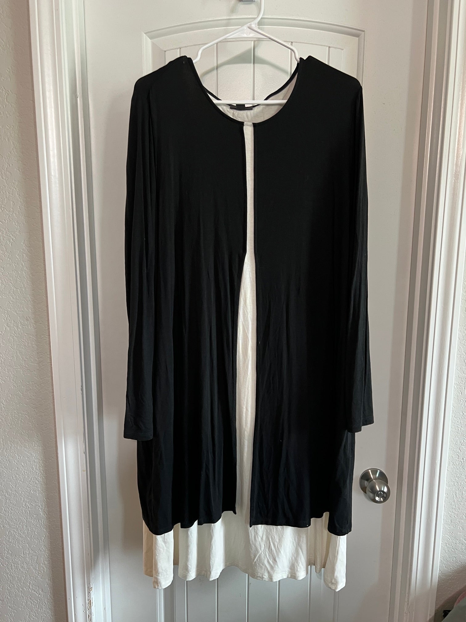 J.Jill Black and White Dress - Size XL