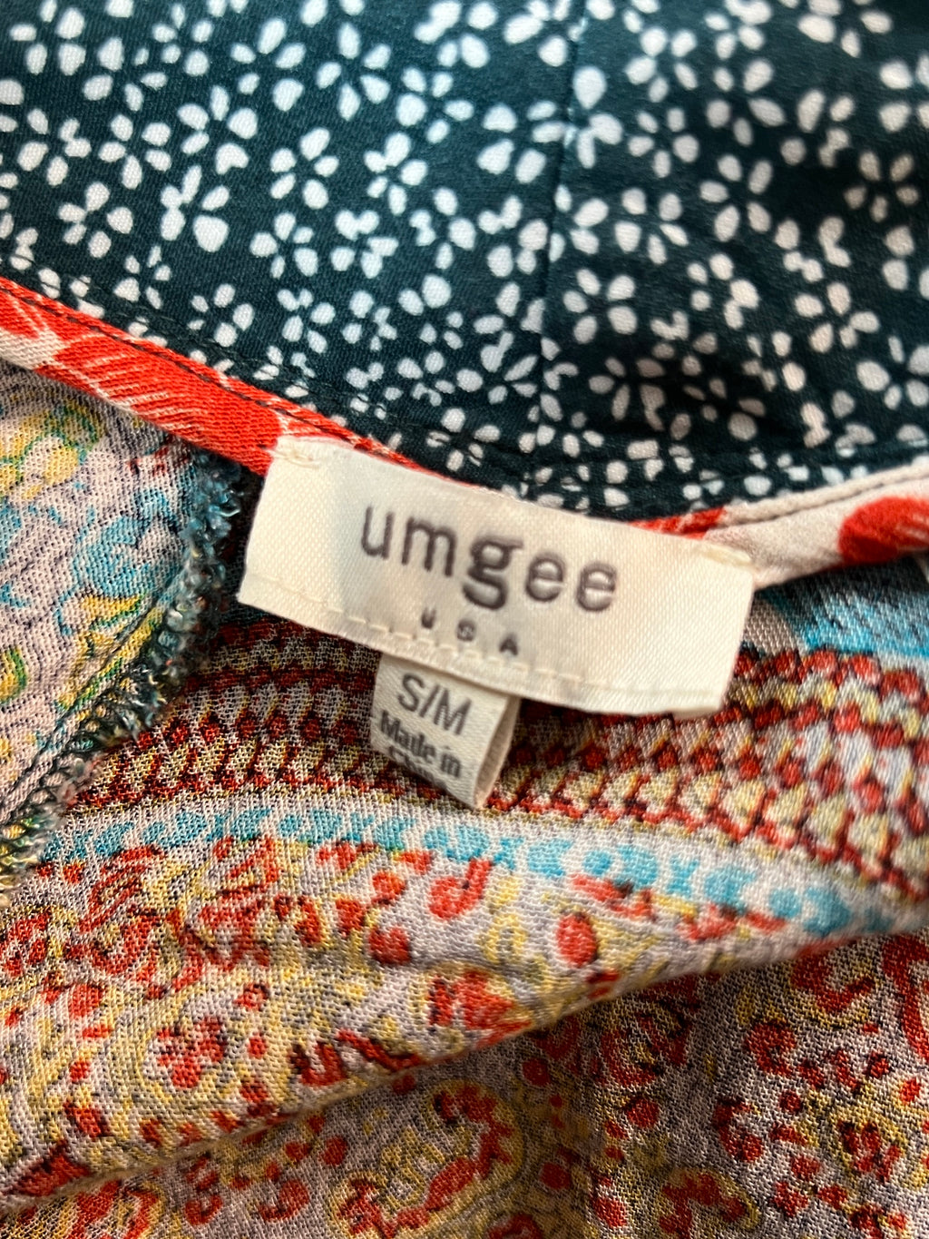 Umgee Patchwork Cardigan - Size Small / Medium