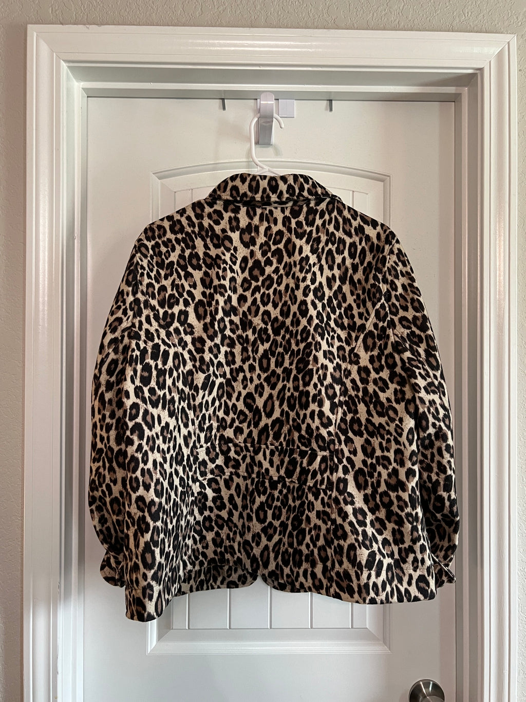 Chico's Leopard Print Coat - Size XL / 16 / 18