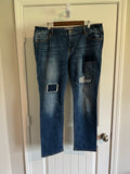 Cabi Patchwork Jeans - Size 14 / 32