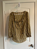 Joy Joy Long Sleeve Blouse - Size Medium