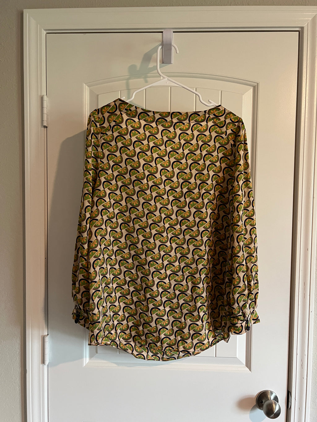 Joy Joy Long Sleeve Blouse - Size Medium
