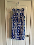 Alyx Blue and White Dress - Size 16