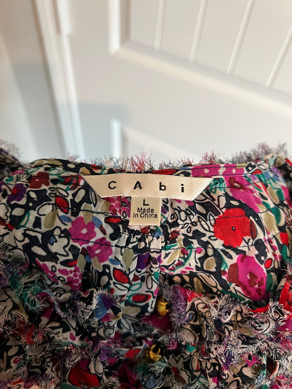Cabi Colorful Sleeveless Blouse - Size Large