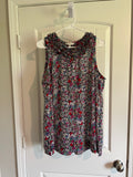 Cabi Colorful Sleeveless Blouse - Size Large