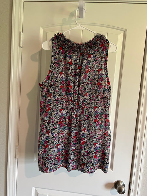 Cabi Colorful Sleeveless Blouse - Size Large