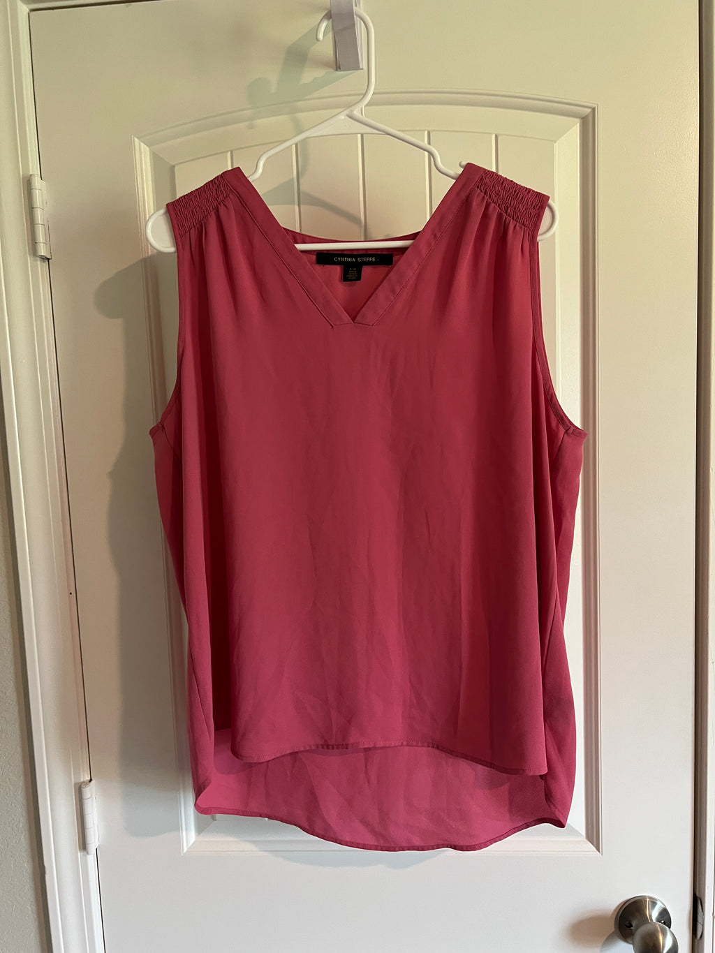 Cynthia Steffe Sleeveless Blouse - Size Large