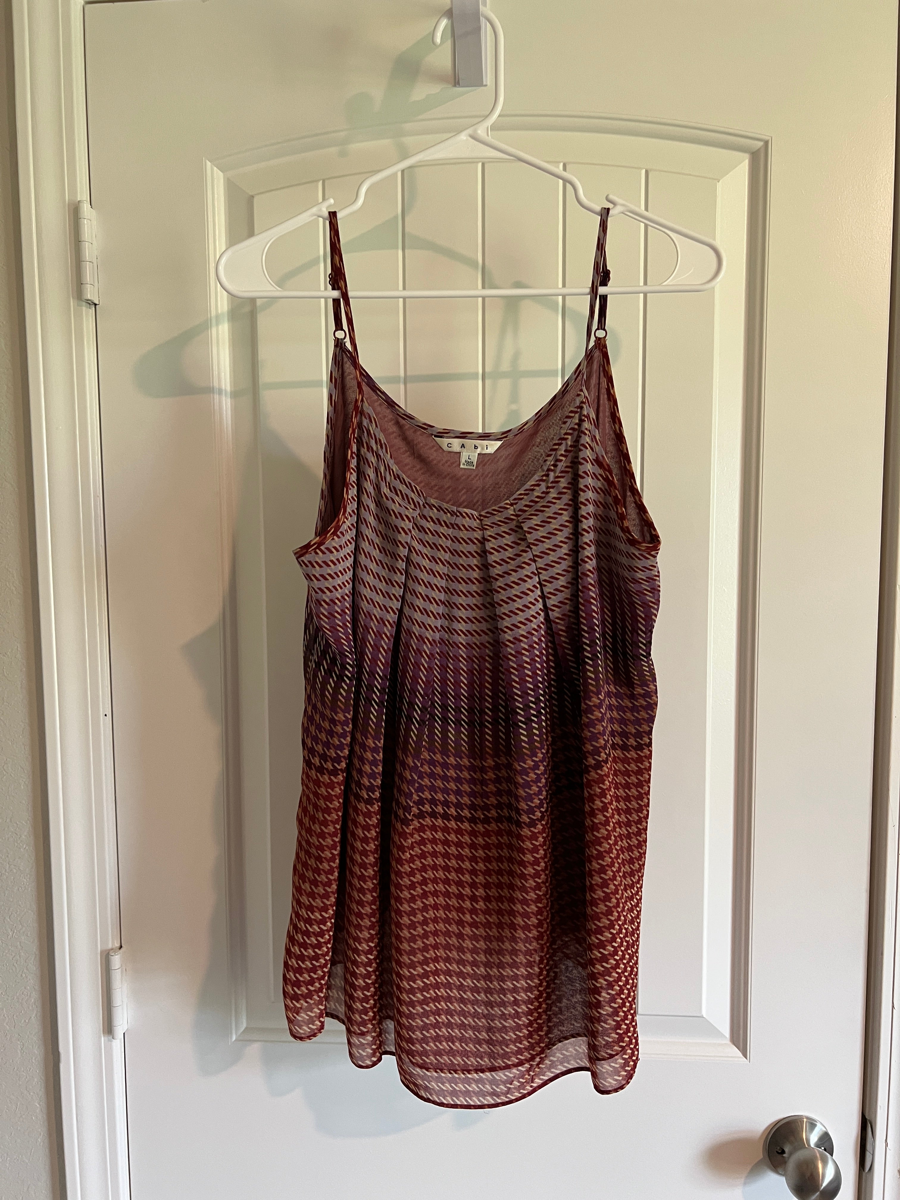 Cabi Tank Top Blouse - Size Large
