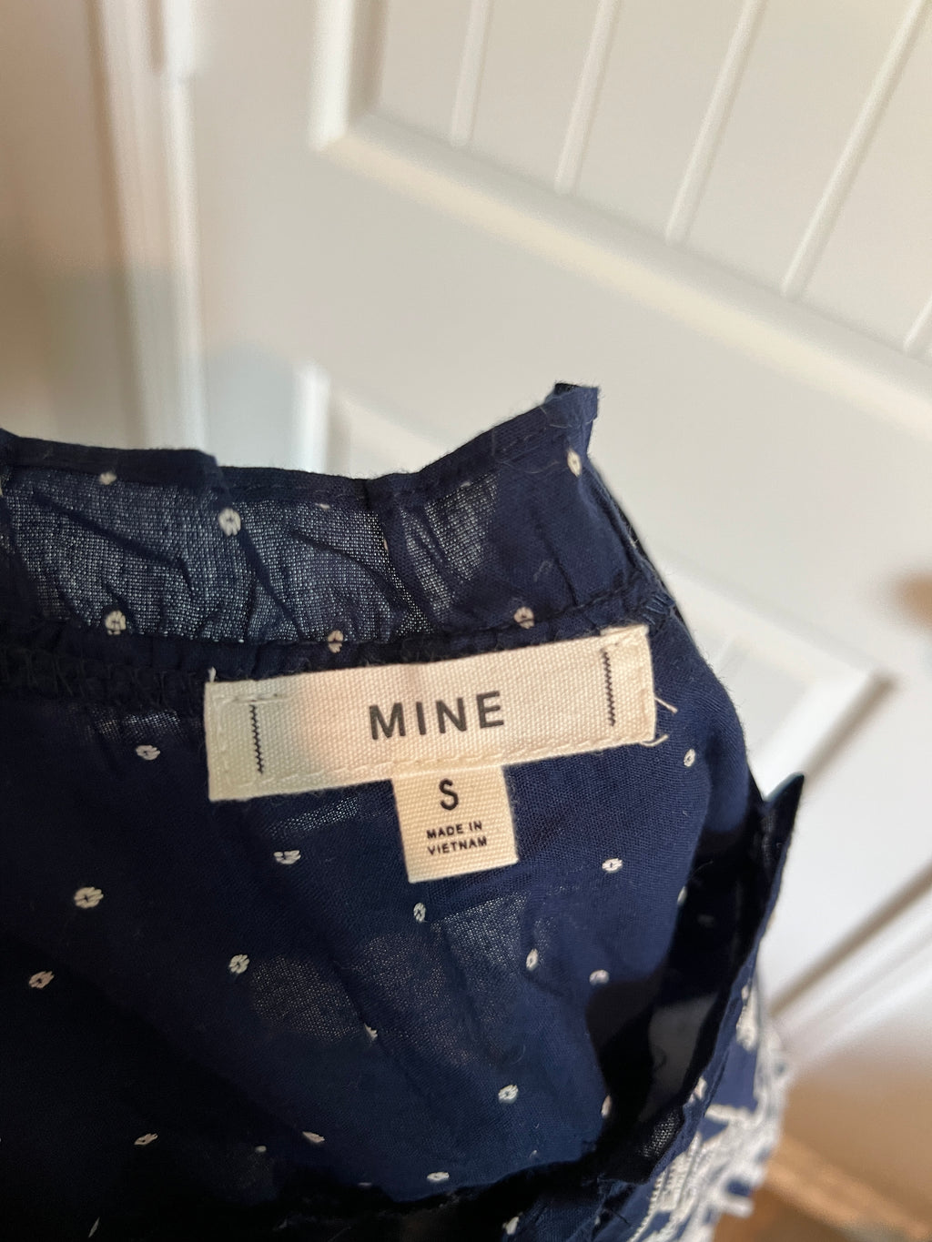 Mine Sleeveless Blouse - Size Small