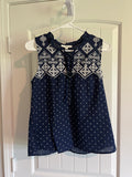 Mine Sleeveless Blouse - Size Small