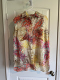 Cabi Colorful Sleeveless Blouse - Size Large