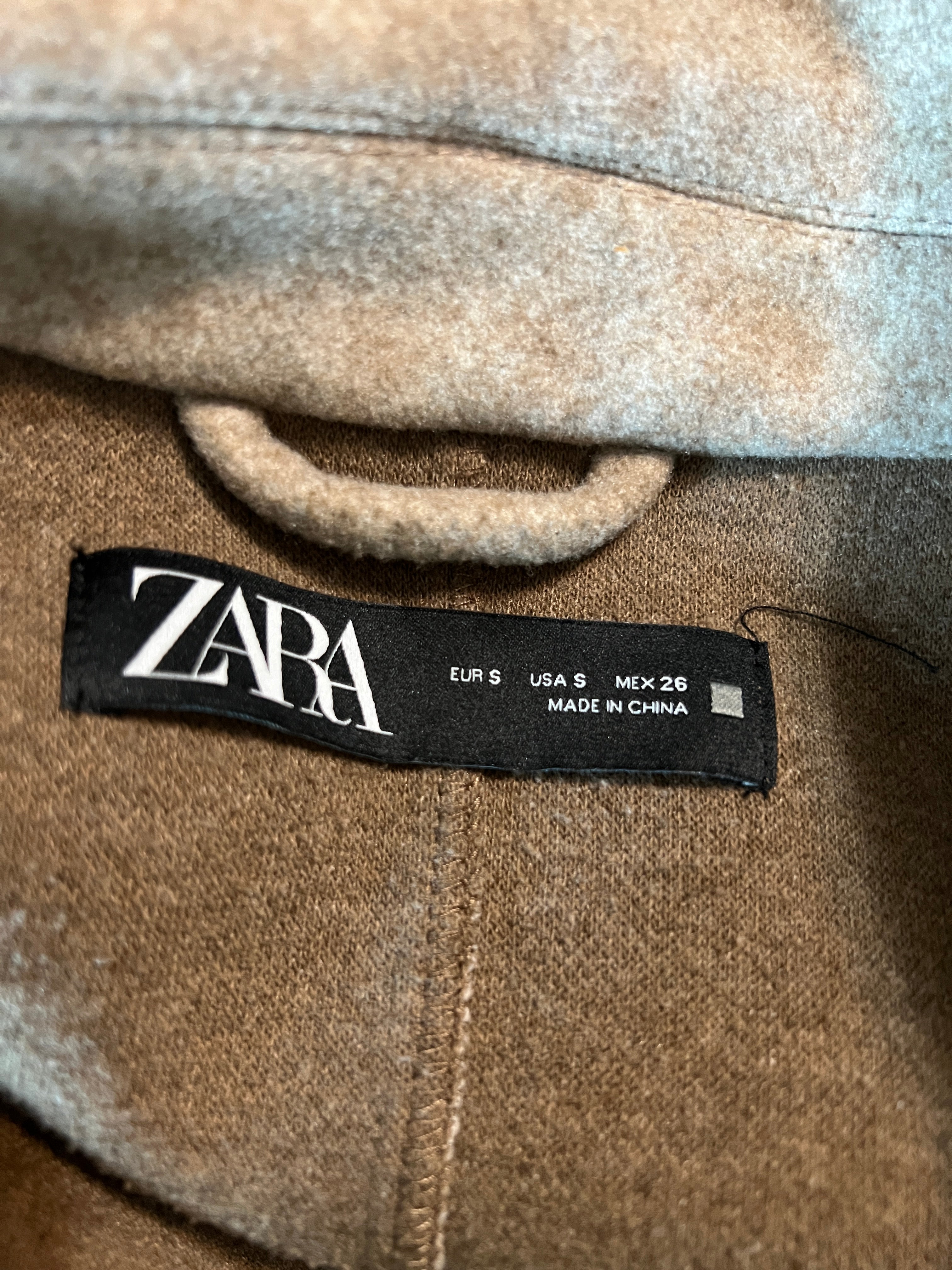 ZARA Wool Blend Jacket/Coat - Size Small