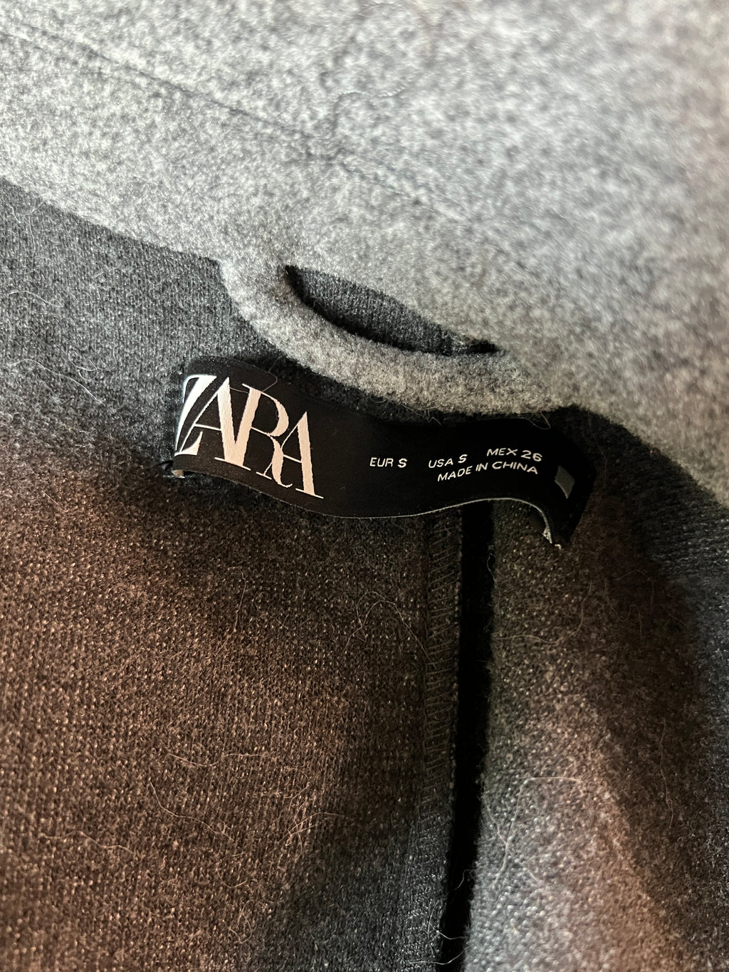 ZARA Wool Blend Jacket/Coat - Size Small