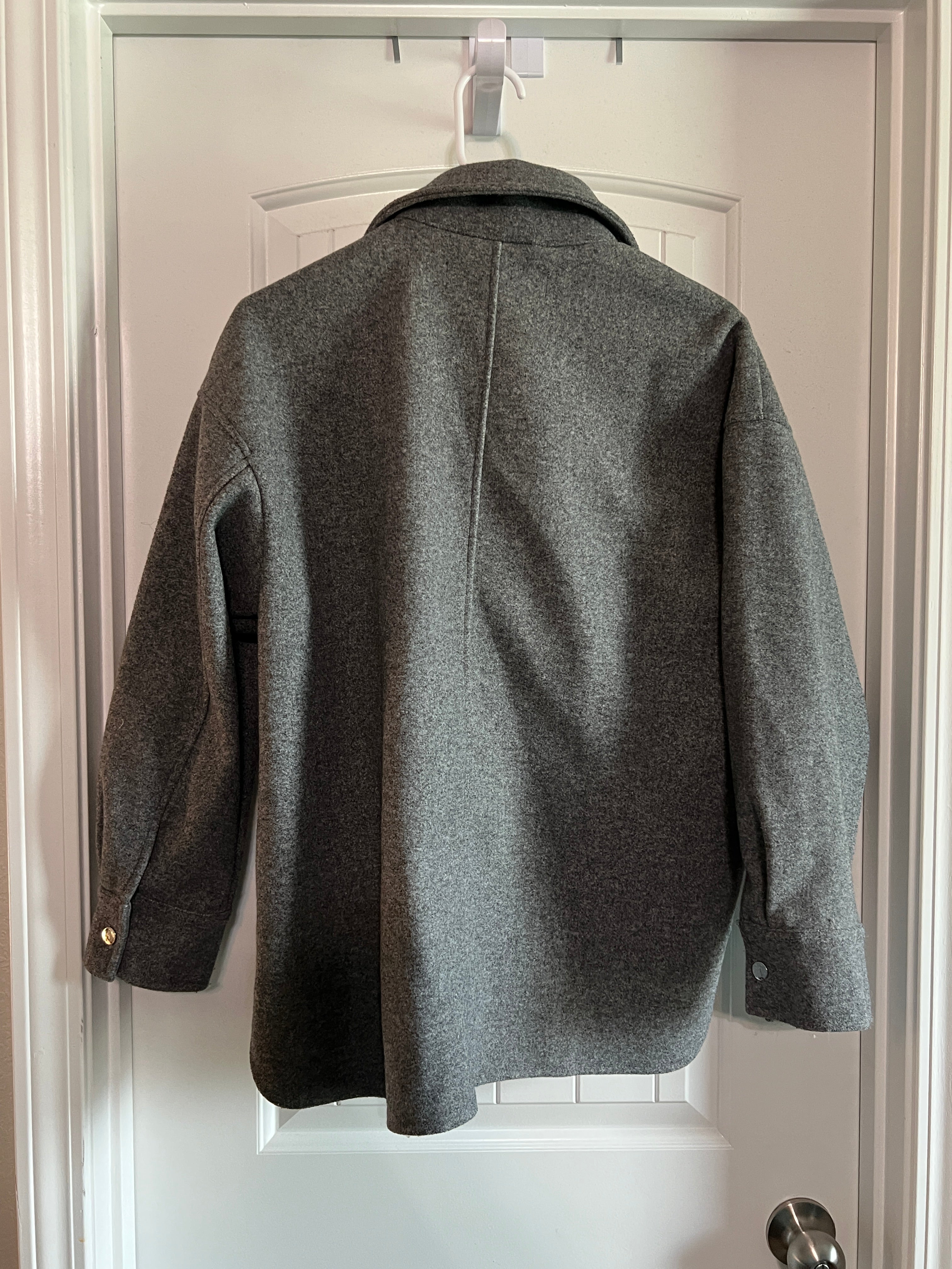 ZARA Wool Blend Jacket/Coat - Size Small