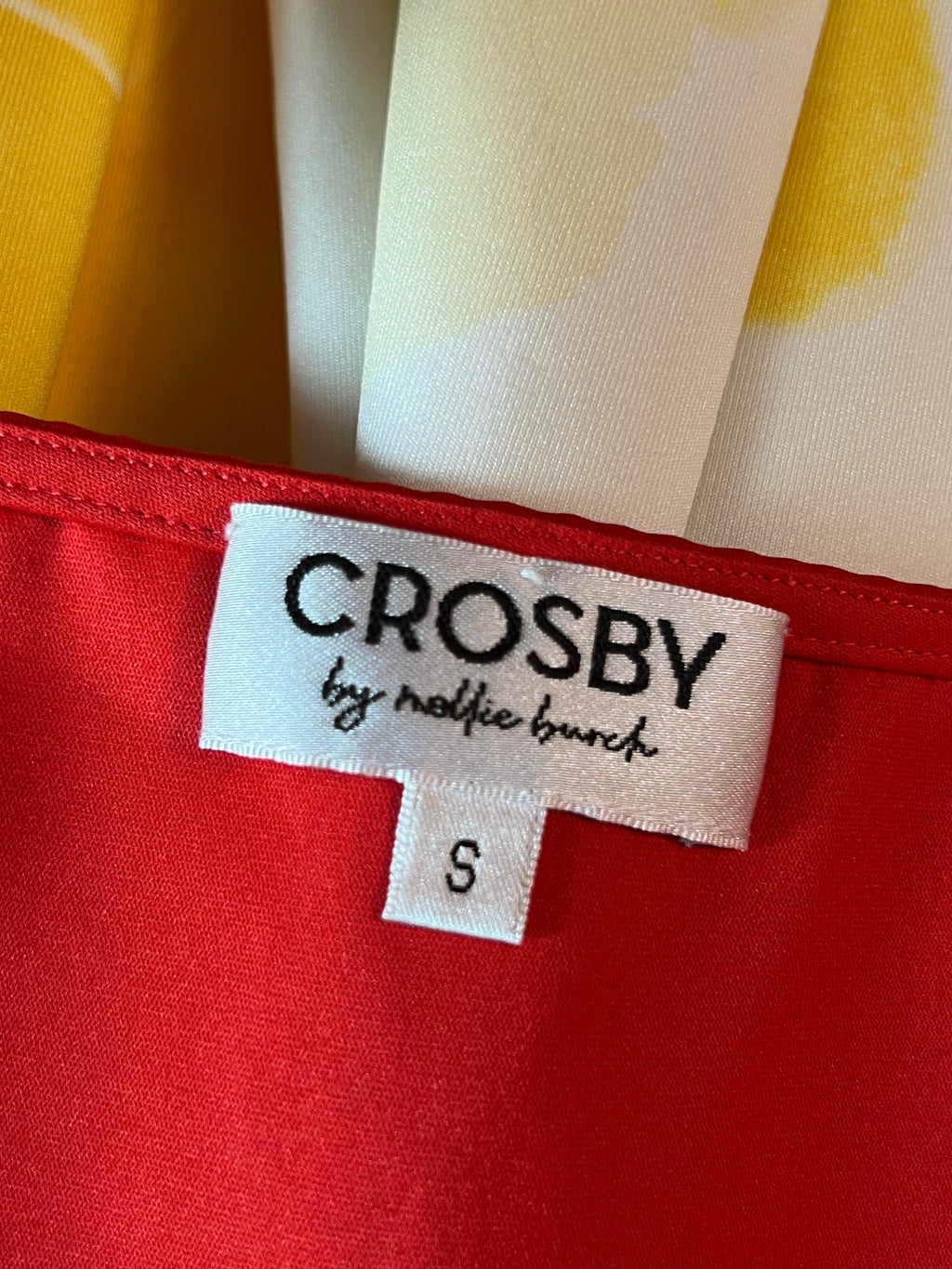 Crosby by Mollie Burch Red Sleeveless Blouse - Size Small
