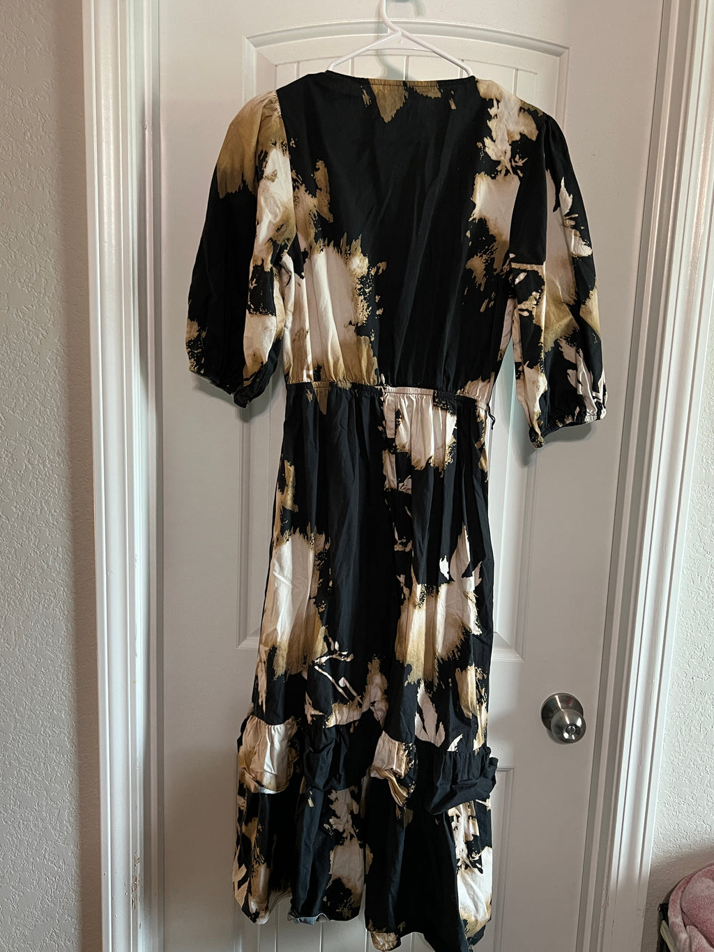 Melloday Half-Sleeve Midi Dress - Size Small