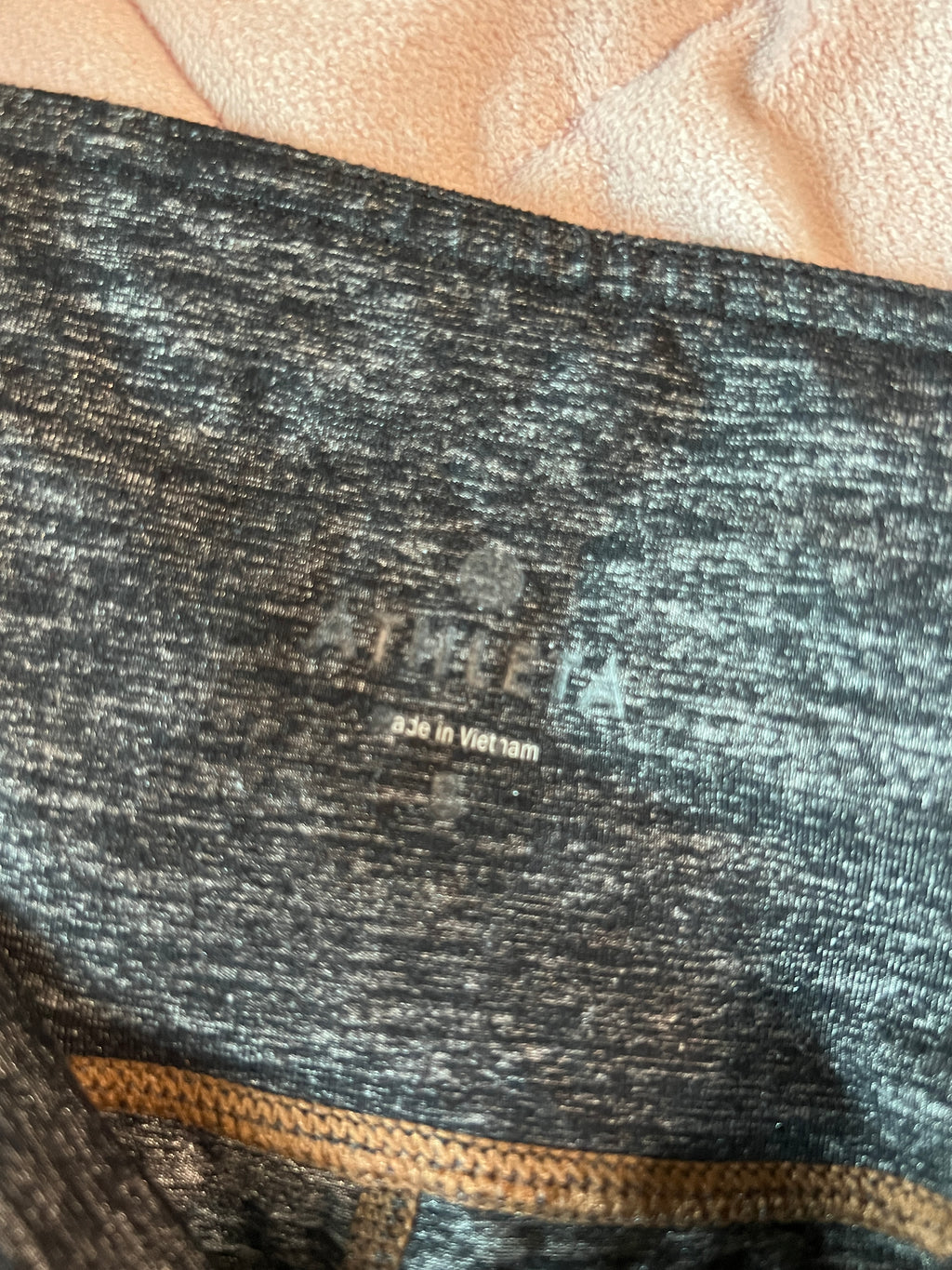 Athleta Heather Grey Bike Shorts - Size Small