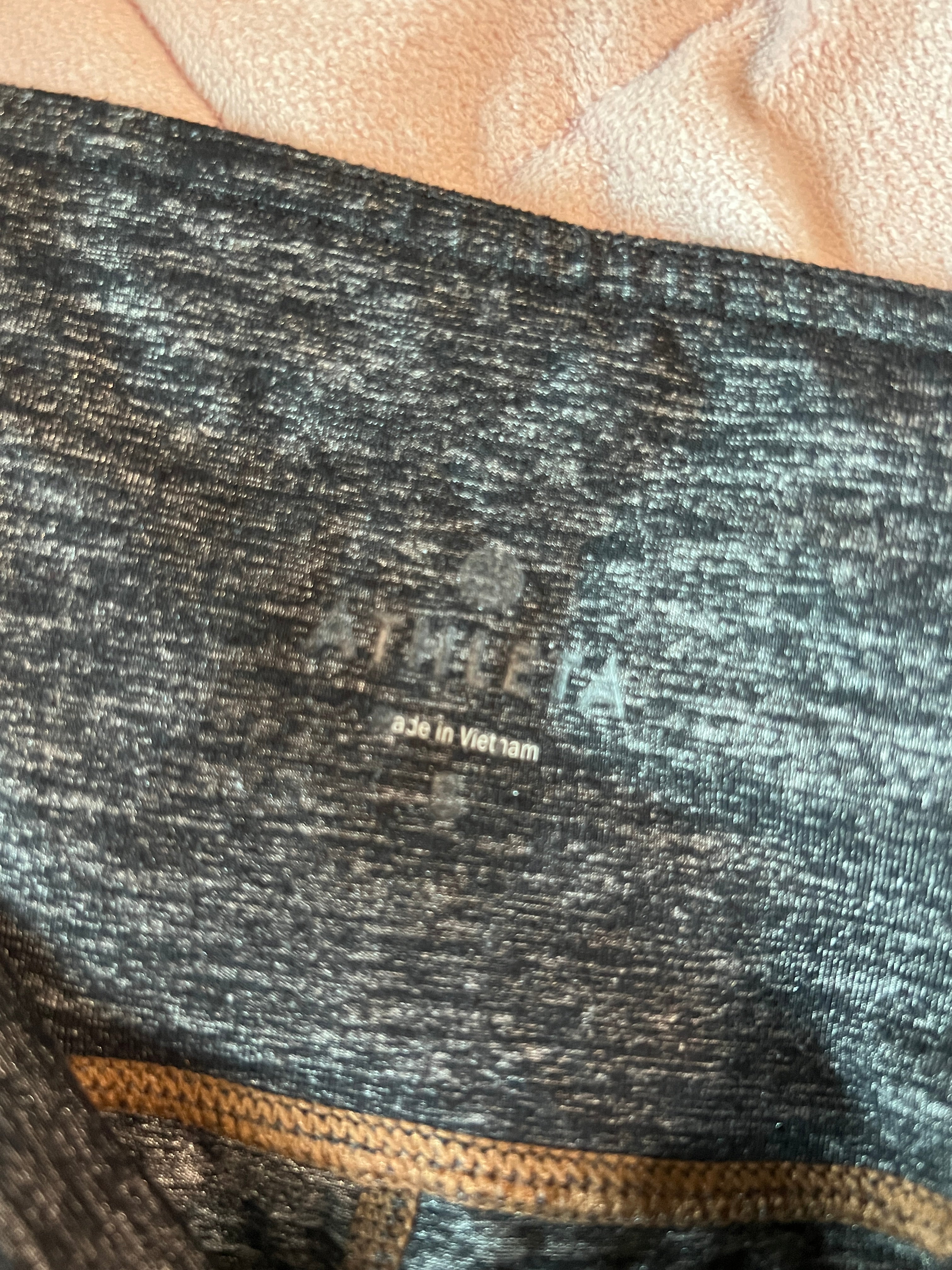 Athleta Heather Grey Bike Shorts - Size Small