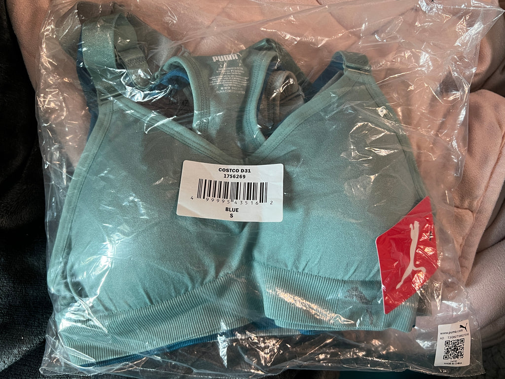 NWT Puma Sports Bras Pack of 3 - Size Small