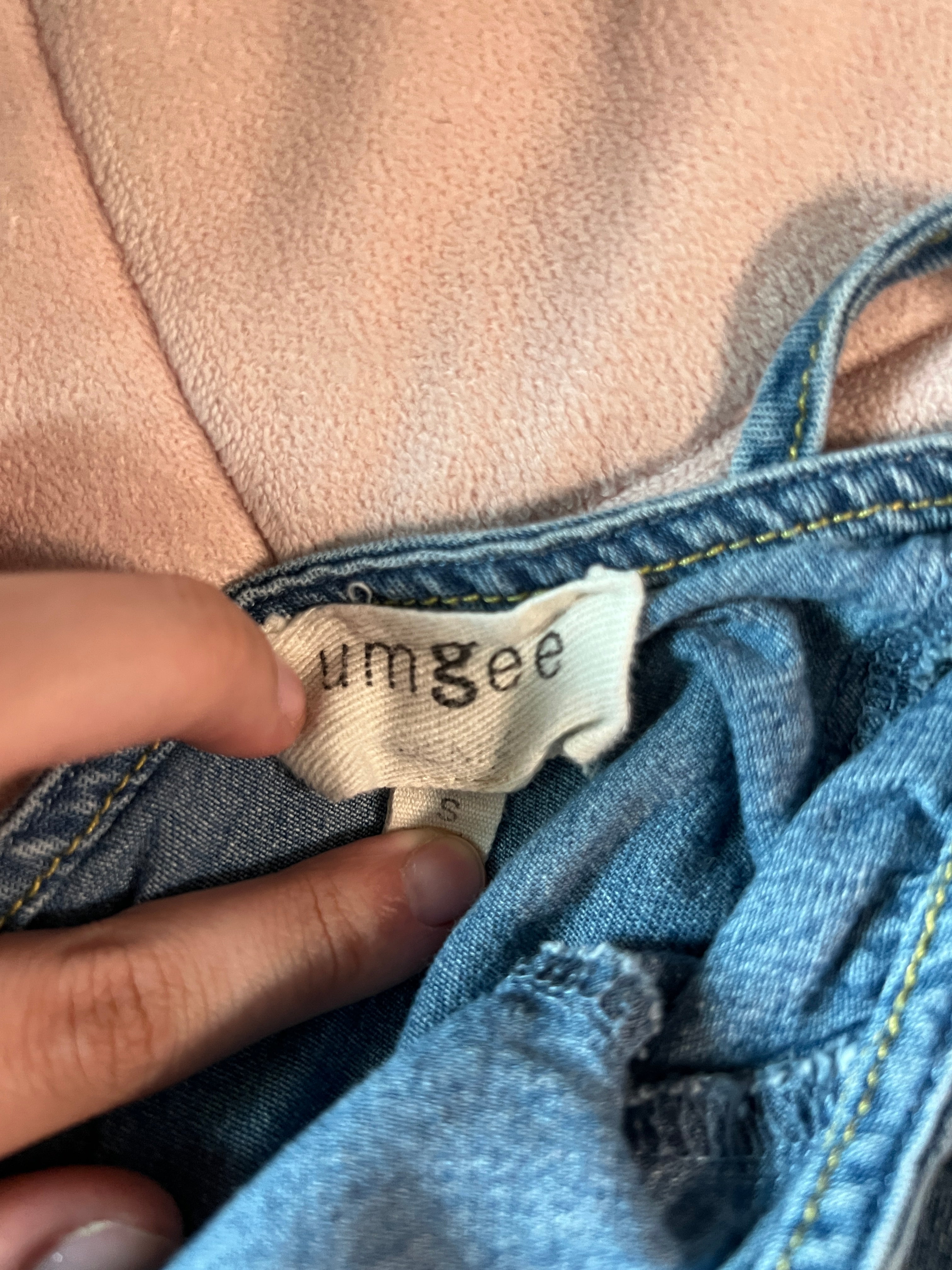 Umgee Denim Mini Dress - Size Small