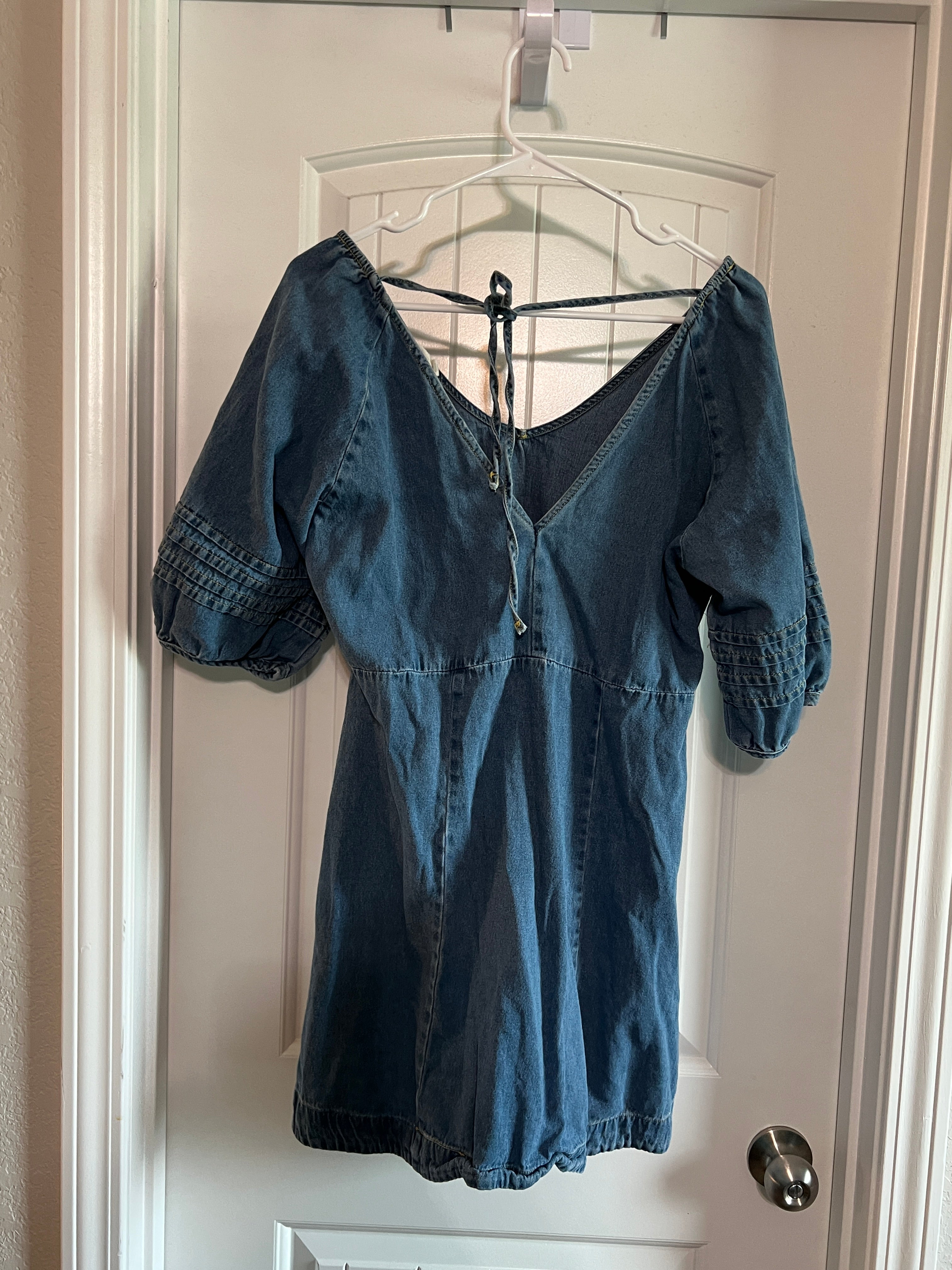 Umgee Denim Mini Dress - Size Small