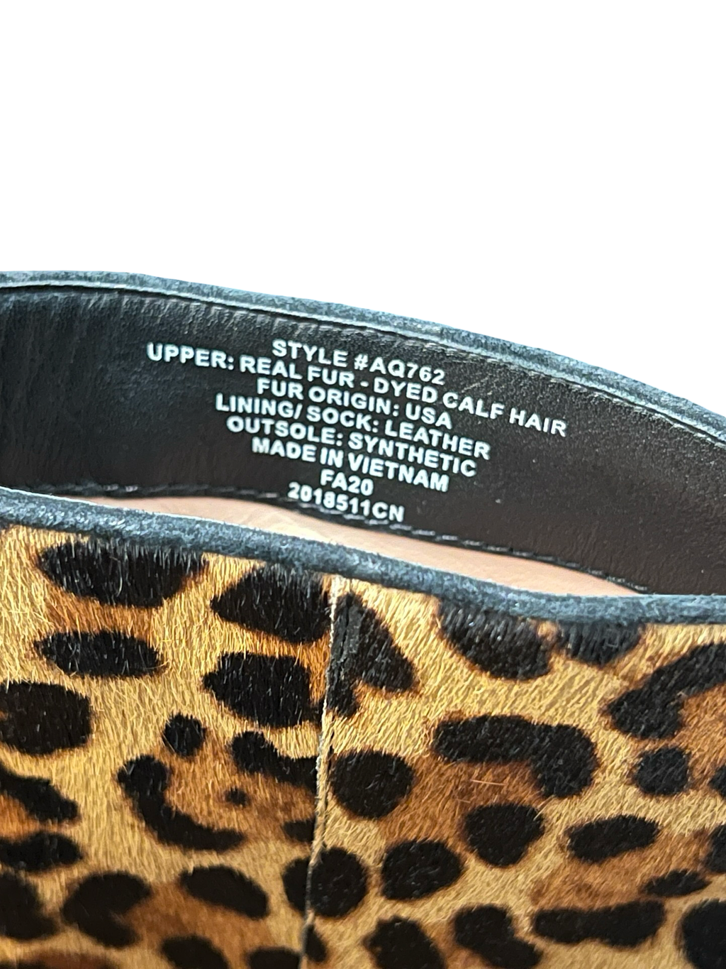 J. Crew Leopard Print Calf Hair & Leather Boots - Size 8