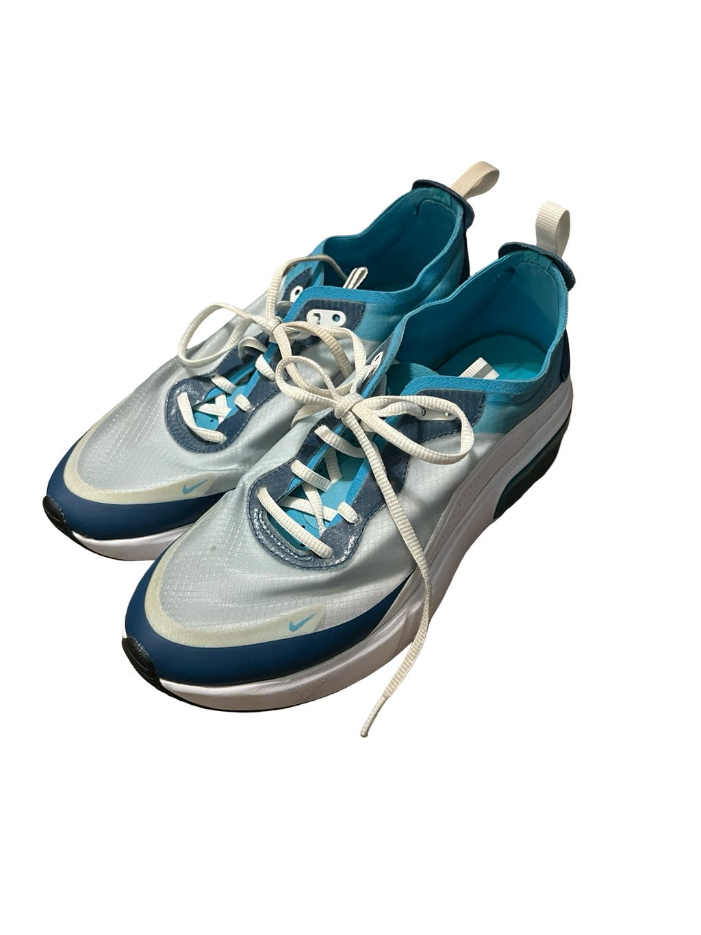 Nike Blue & White Sneakers - Size 8