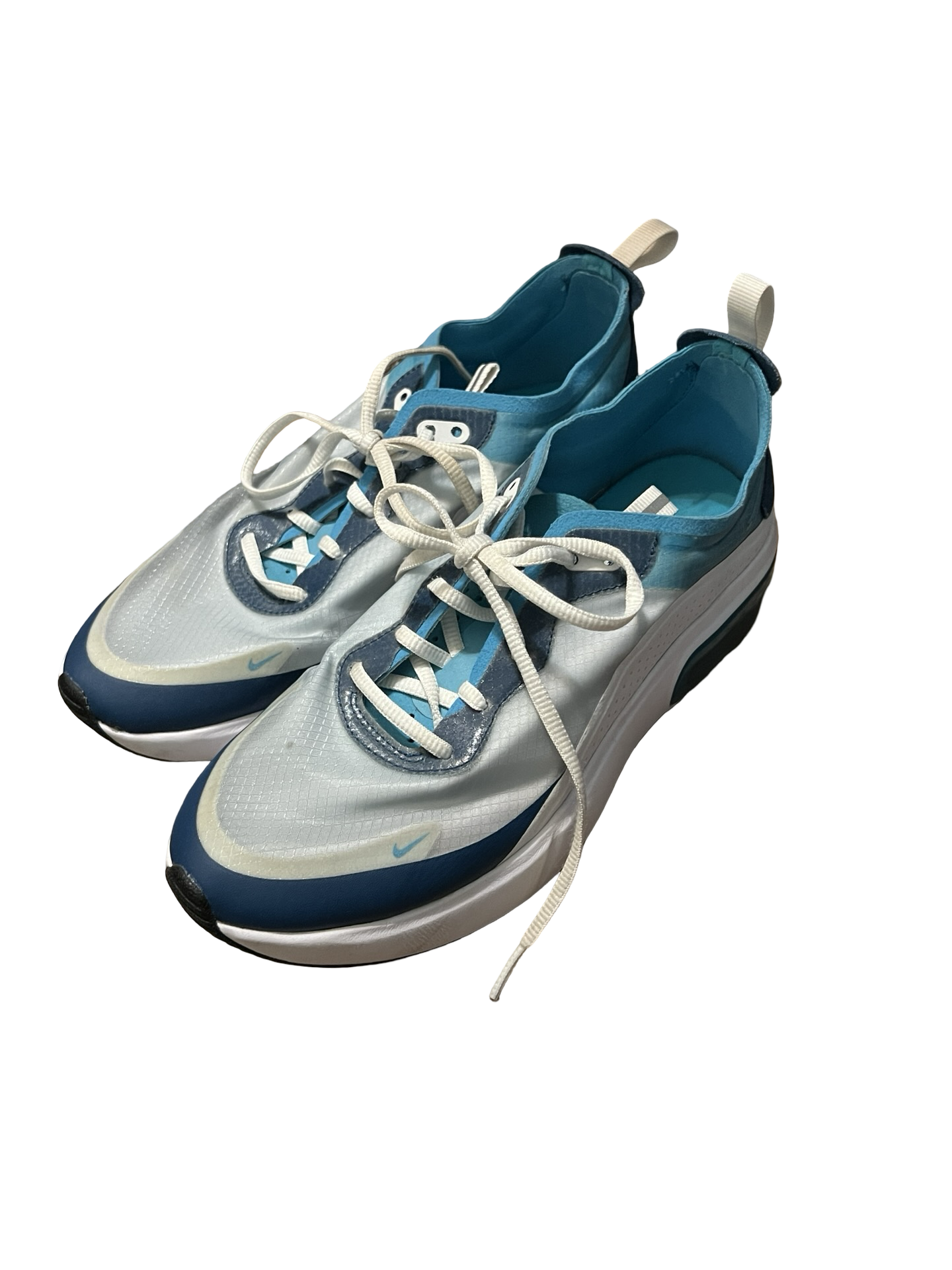 Nike Blue & White Sneakers - Size 8