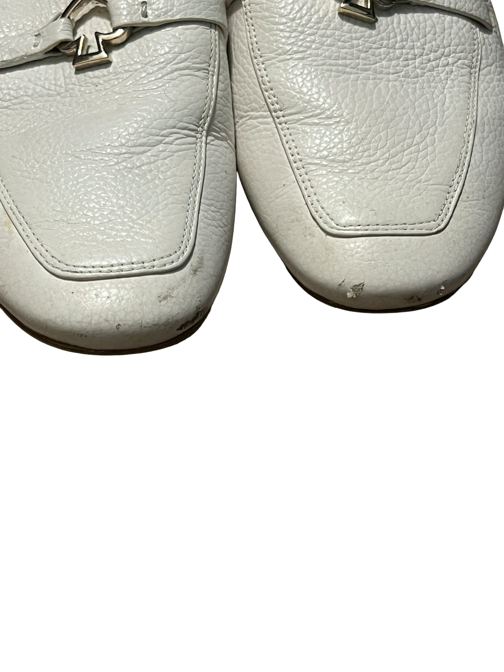 Kate Spade White Loafers - Size 7.5