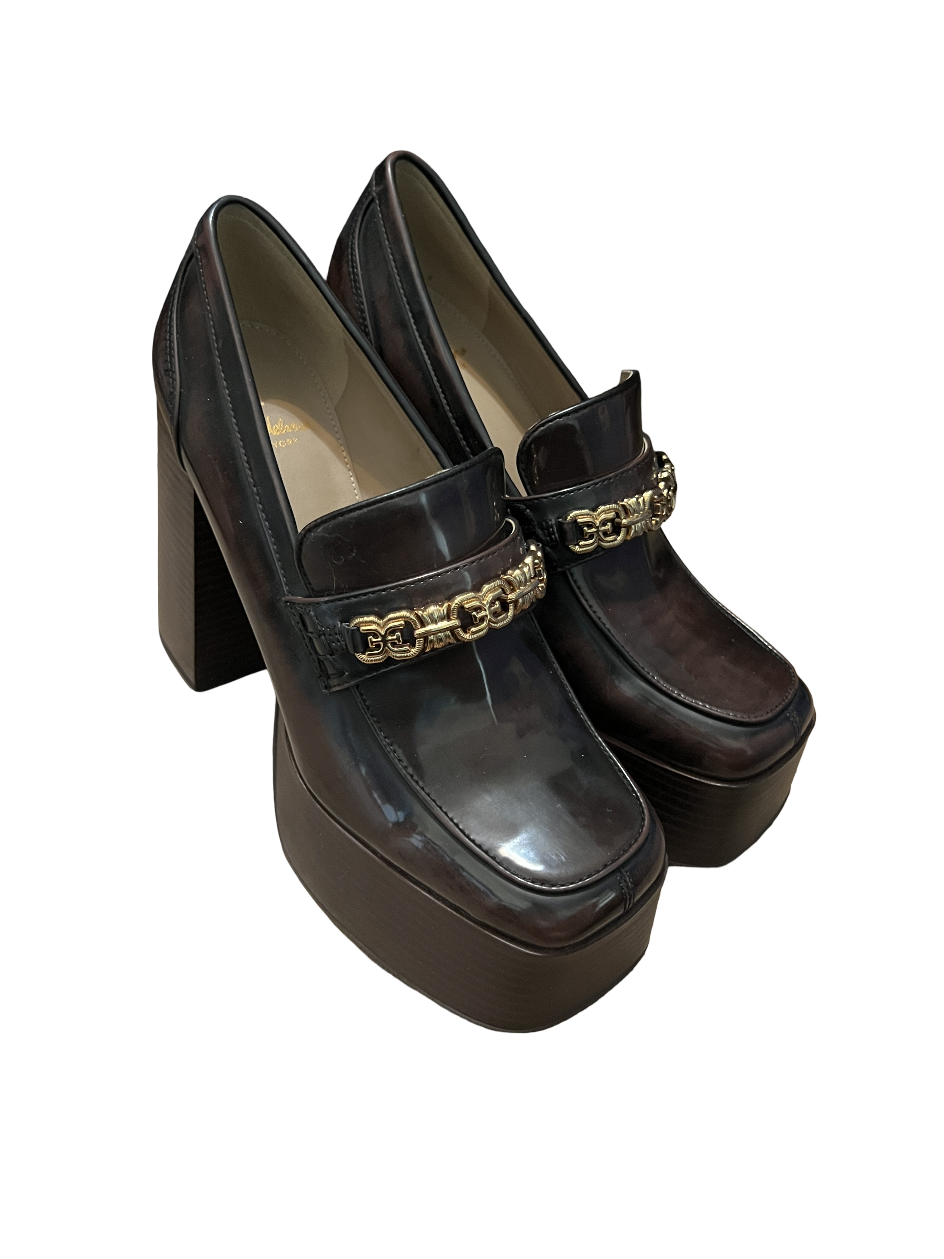 Sam Edelman Block Heeled Loafers - Size 8