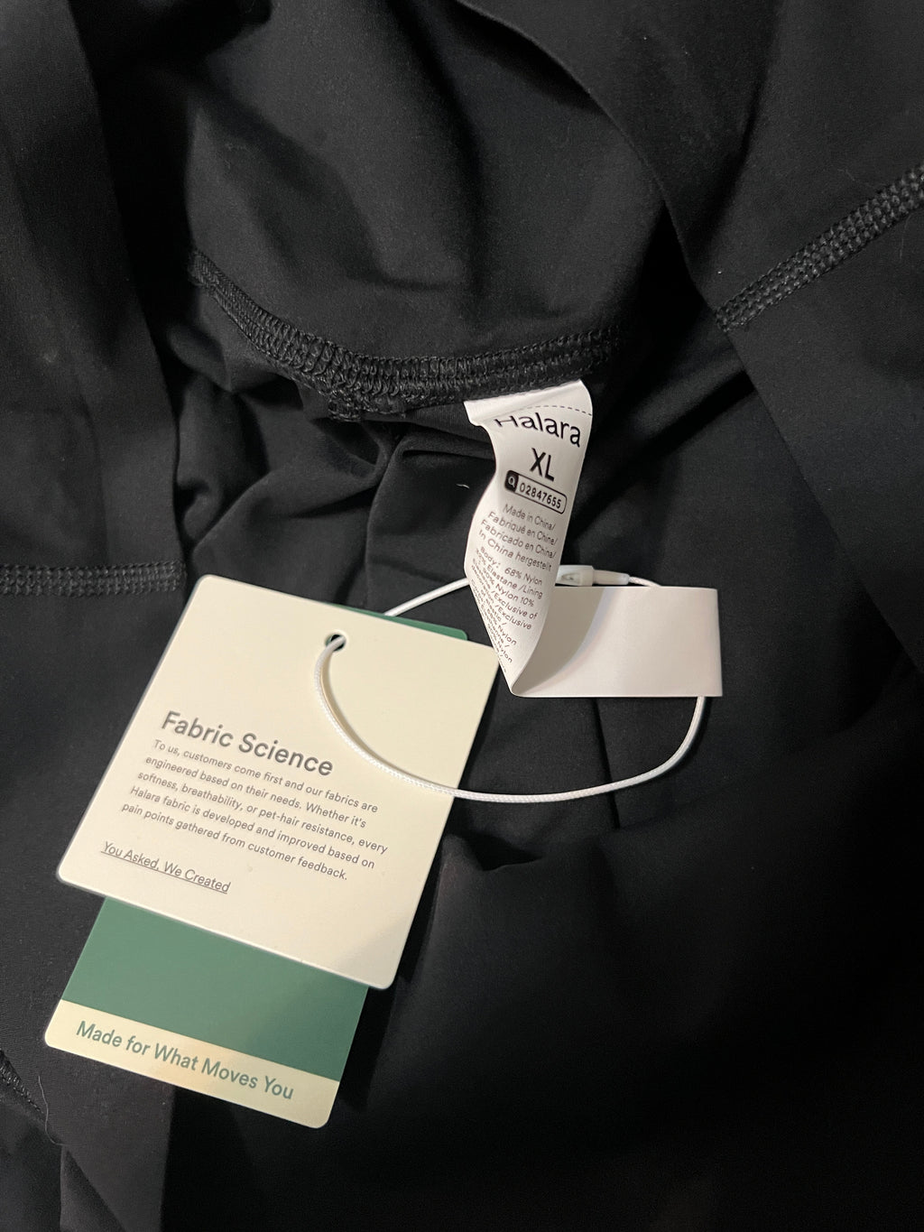 NWT Halara Bike Shorts with Pockets - Size XL