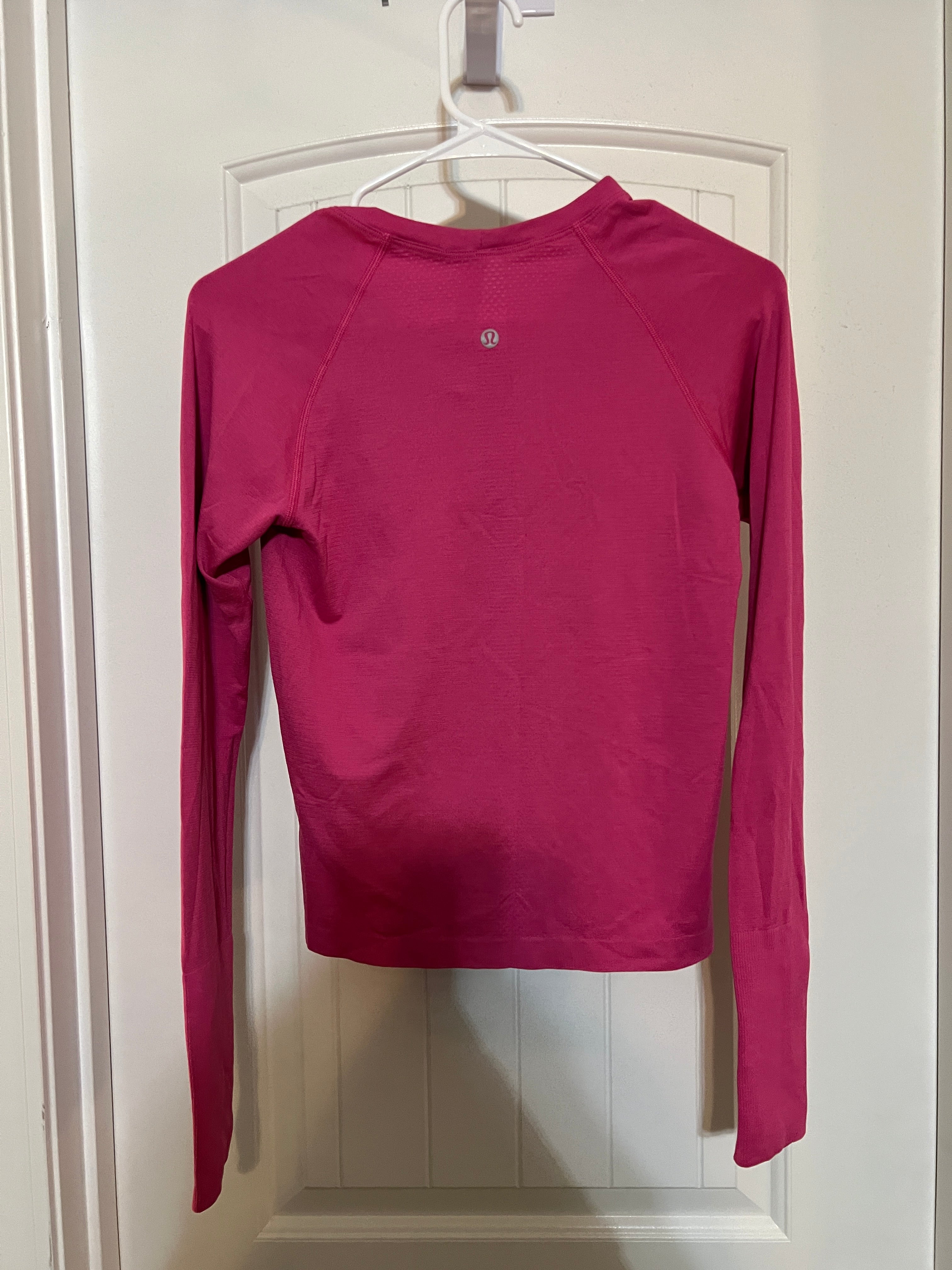Lululemon Long Sleeve Pink Top - Size 6