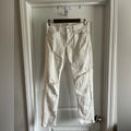 Anthropologie Pilcro and the Letterpress White Slim Boyfriend Jeans - Size 2 / 26