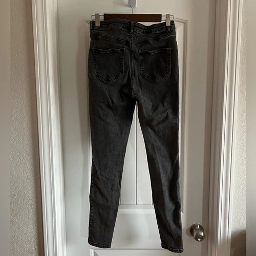 Antonio Melani Button-Fly Skinny Jeans - Size 6 / 28