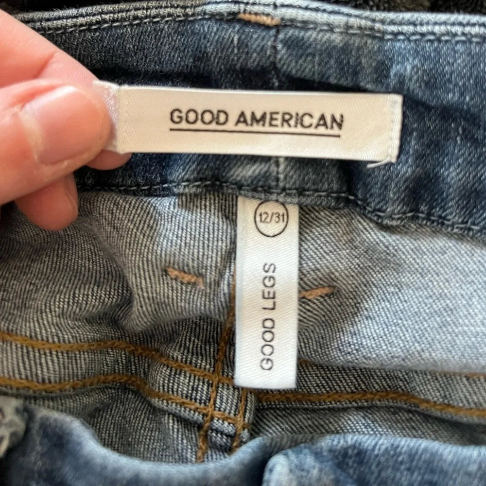 Good American Good Legs Skinny Jeans - Size 12 / 31