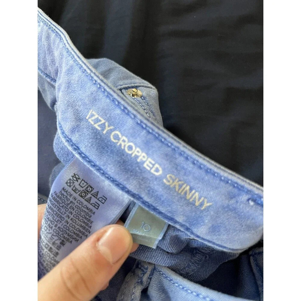 Michael Kors Izzy Cropped Skinny Jeans - Size 10 / 30