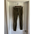 Pilcro Olive Green Button-Fly Corduroy Pants - Size 2 / 26