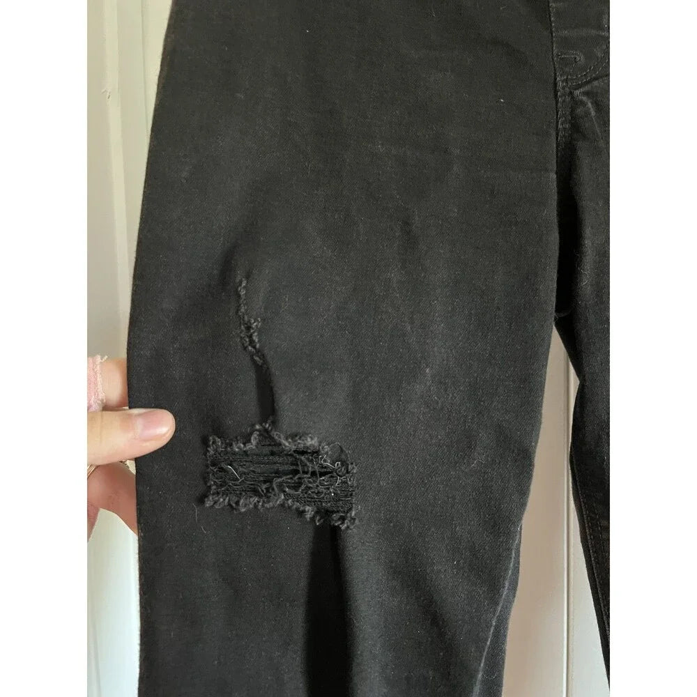 Old Navy Rockstar Distressed Super Skinny Jeggings - Size 8 / 29 / 8 Petite