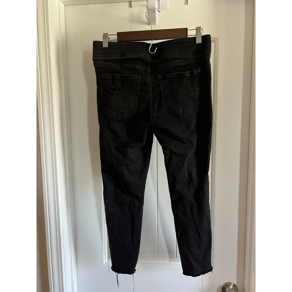 Old Navy Rockstar Distressed Super Skinny Jeggings - Size 8 / 29 / 8 Petite