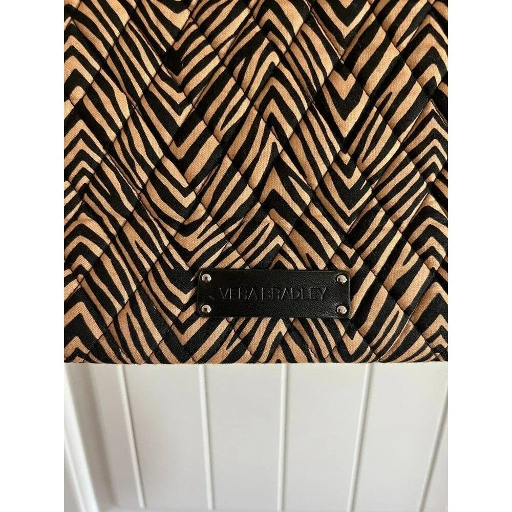 NWT Vera Bradley Zebra Print Tote Bag