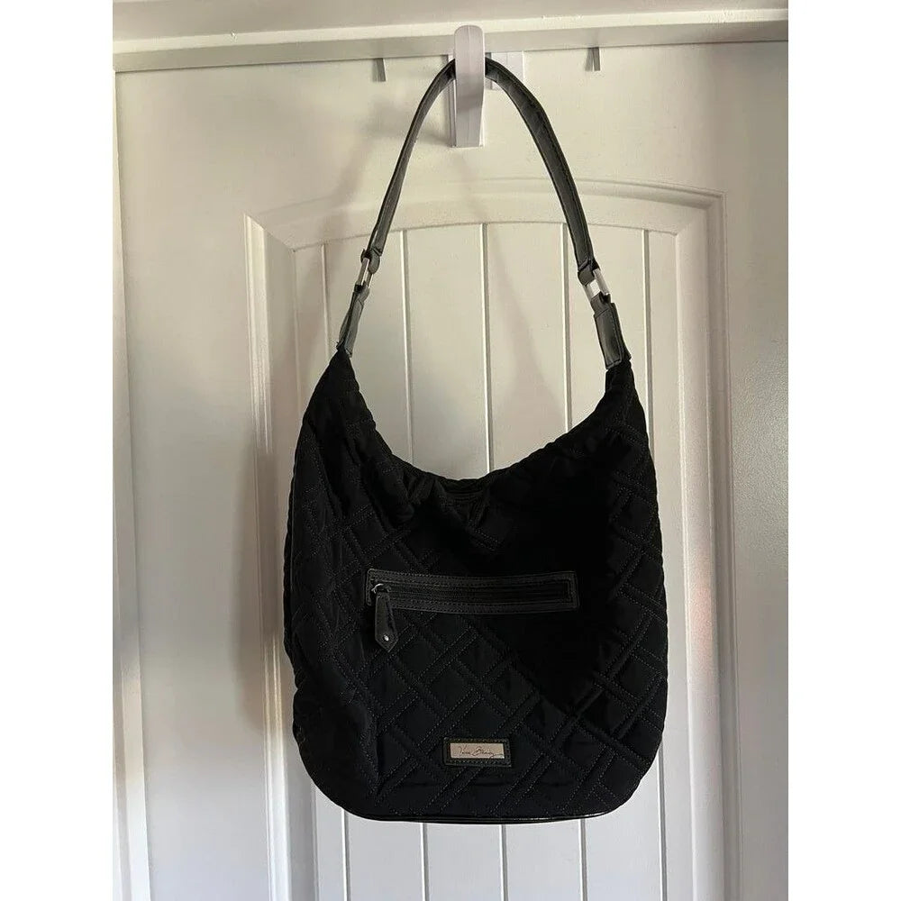 Vera Bradley Black Quilted Handbag