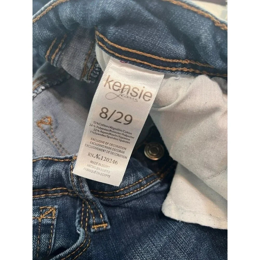 Kensie Effortless Ankle Jeans - Size 8 / 29