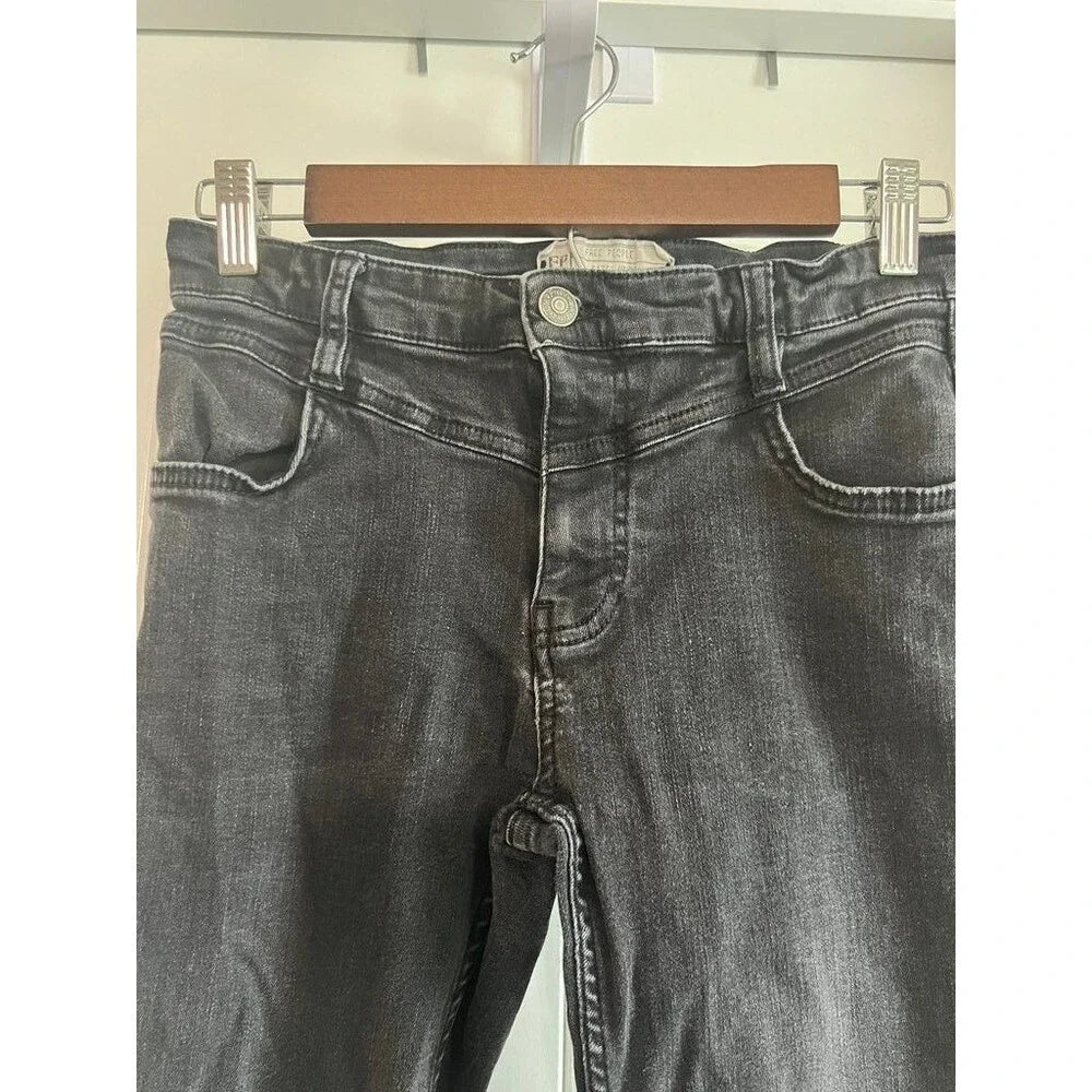 Free People Women's Black Skinny Jeans - Size 4 / 27