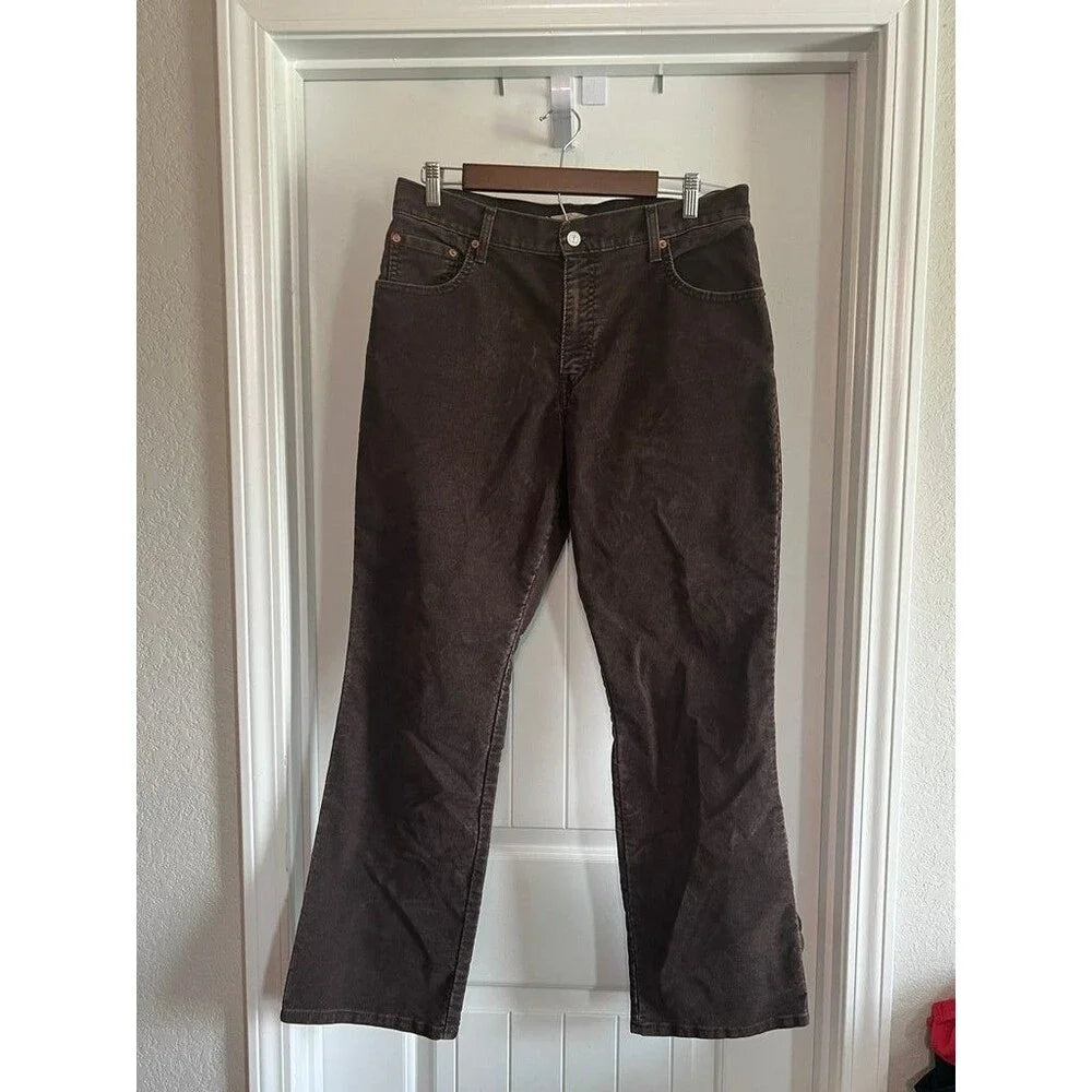 Levi's 550 Relaxed Boot Cut Corduroy Pants - Size 14 / 32