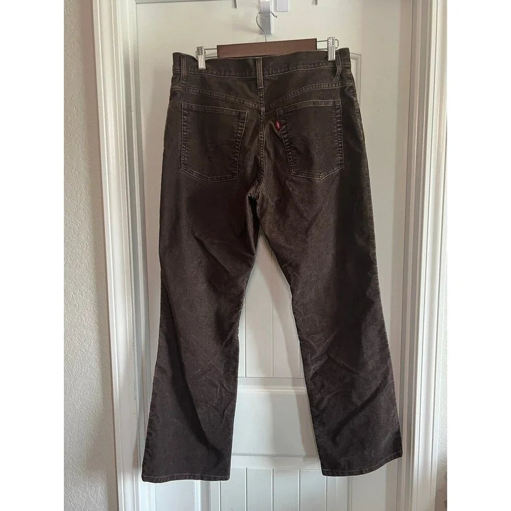 Levi's 550 Relaxed Boot Cut Corduroy Pants - Size 14 / 32