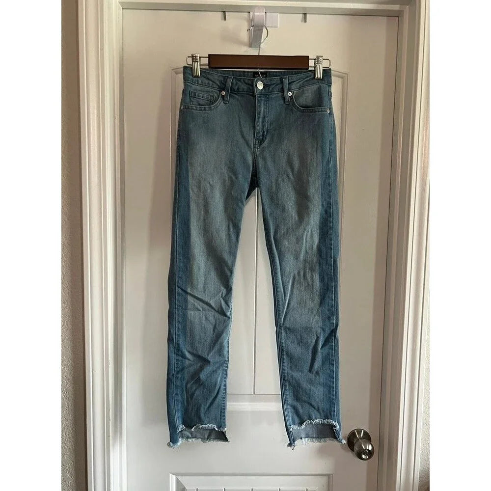 Just Black High Rise Straight Leg Jeans - Size 0 / 25
