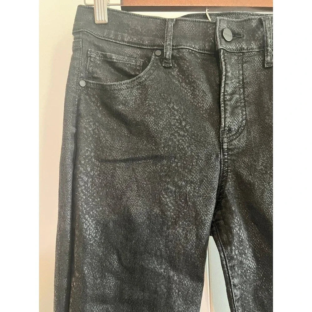 Express Skyscraper Mid Rise Black Pants - Size 6 / 28
